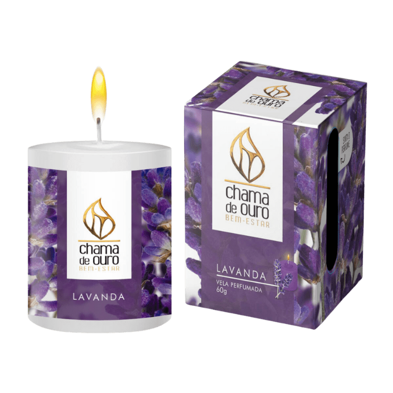 Vela Perfumada Lavanda