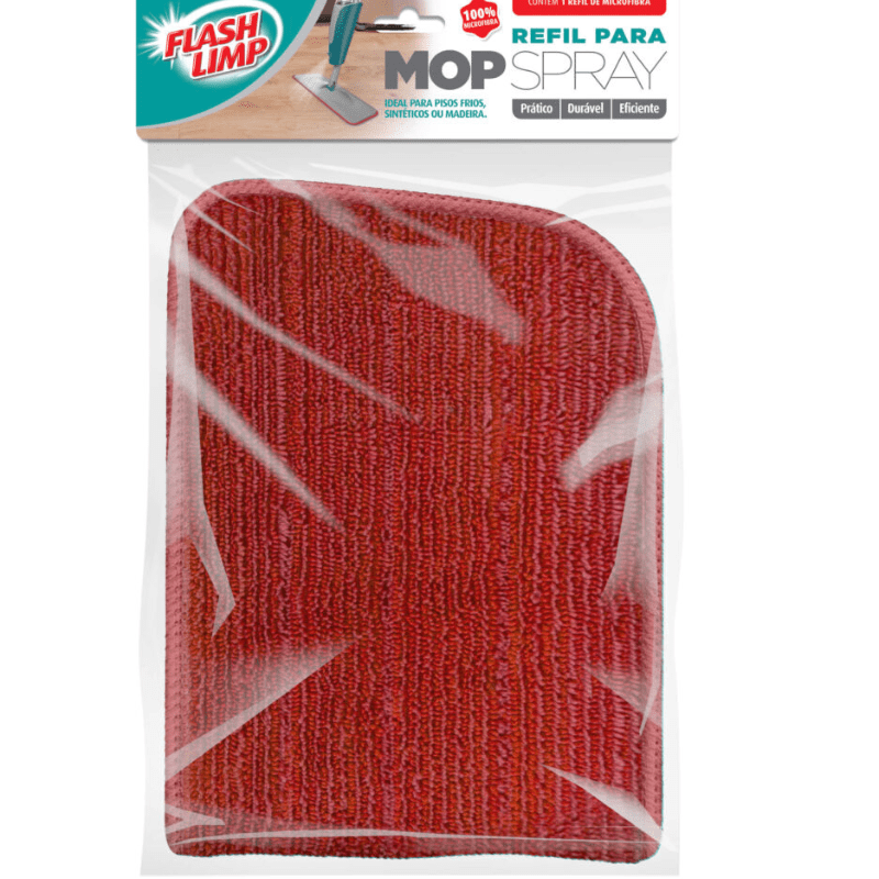 Refil Mop Spray Vermelho