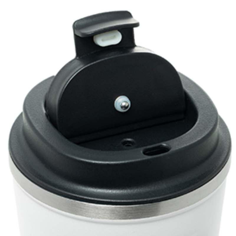 Copo Térmico com Termômetro Digital Preto 500ml