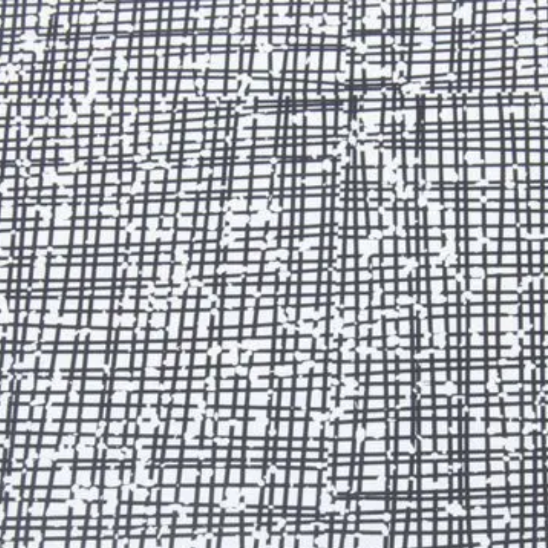 Lugar Americano de Plástico Abstract Preto