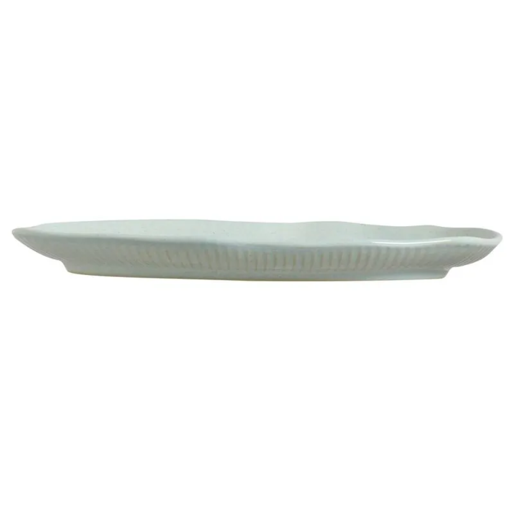 Travessa Oval Rasa Bio Mint 30 x 19 cm