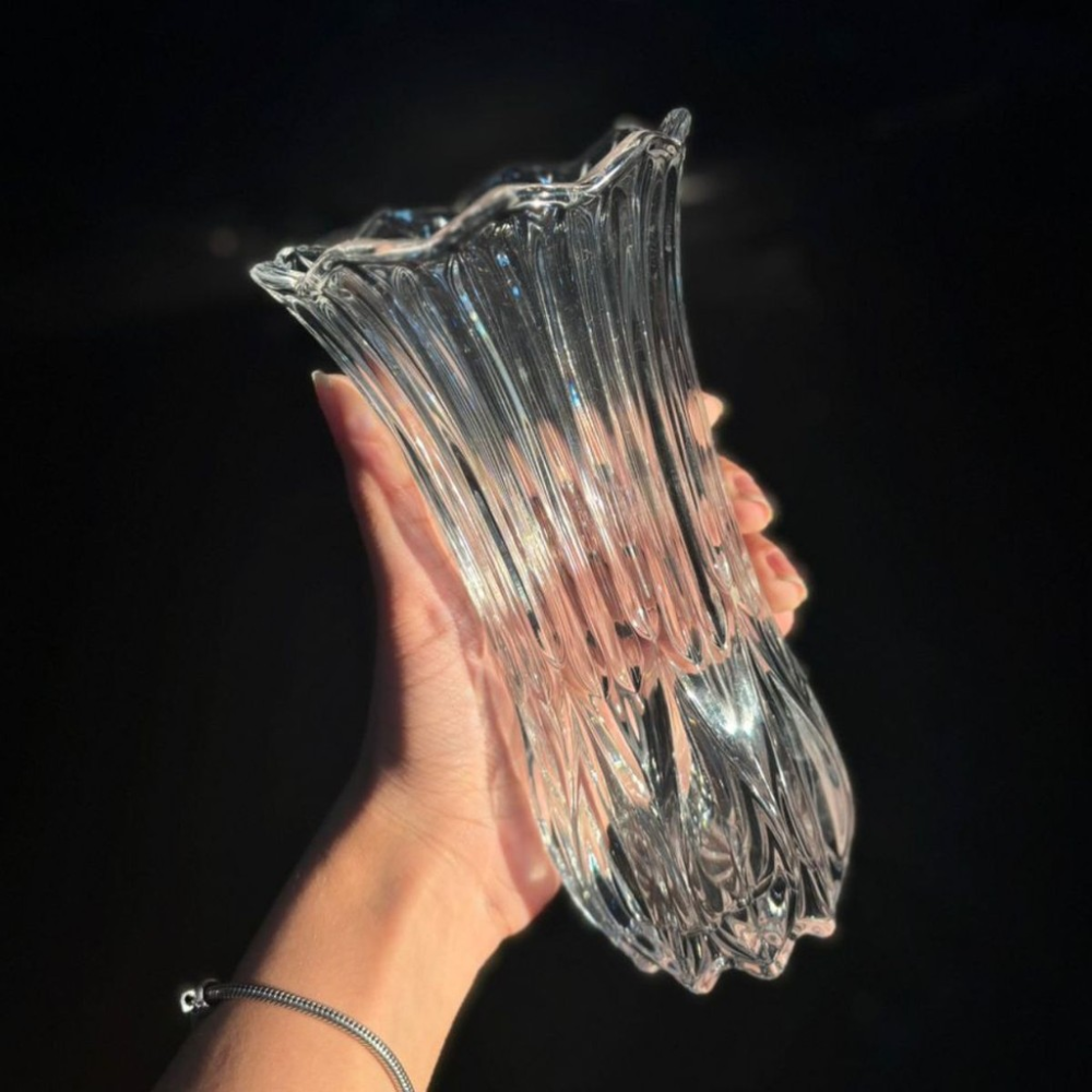 Vaso de Vidro Tulipa