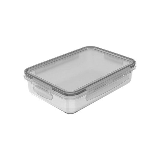 Pote Hermético Click Retangular 870ml
