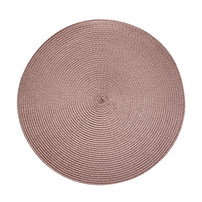 Lugar Americano Espiral Taupe 38cm