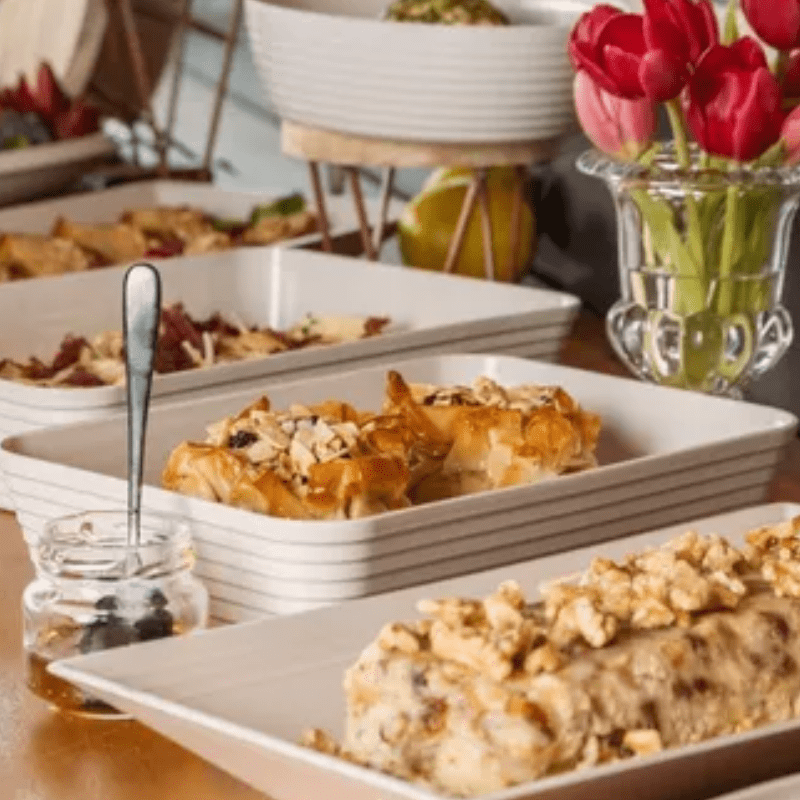 Travessa Retangular com Friso Le Chef