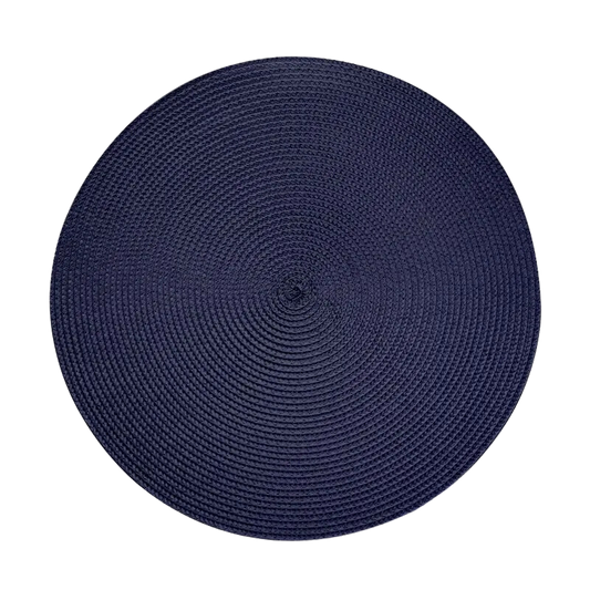 Lugar Americano Espiral Azul Marinho 38cm