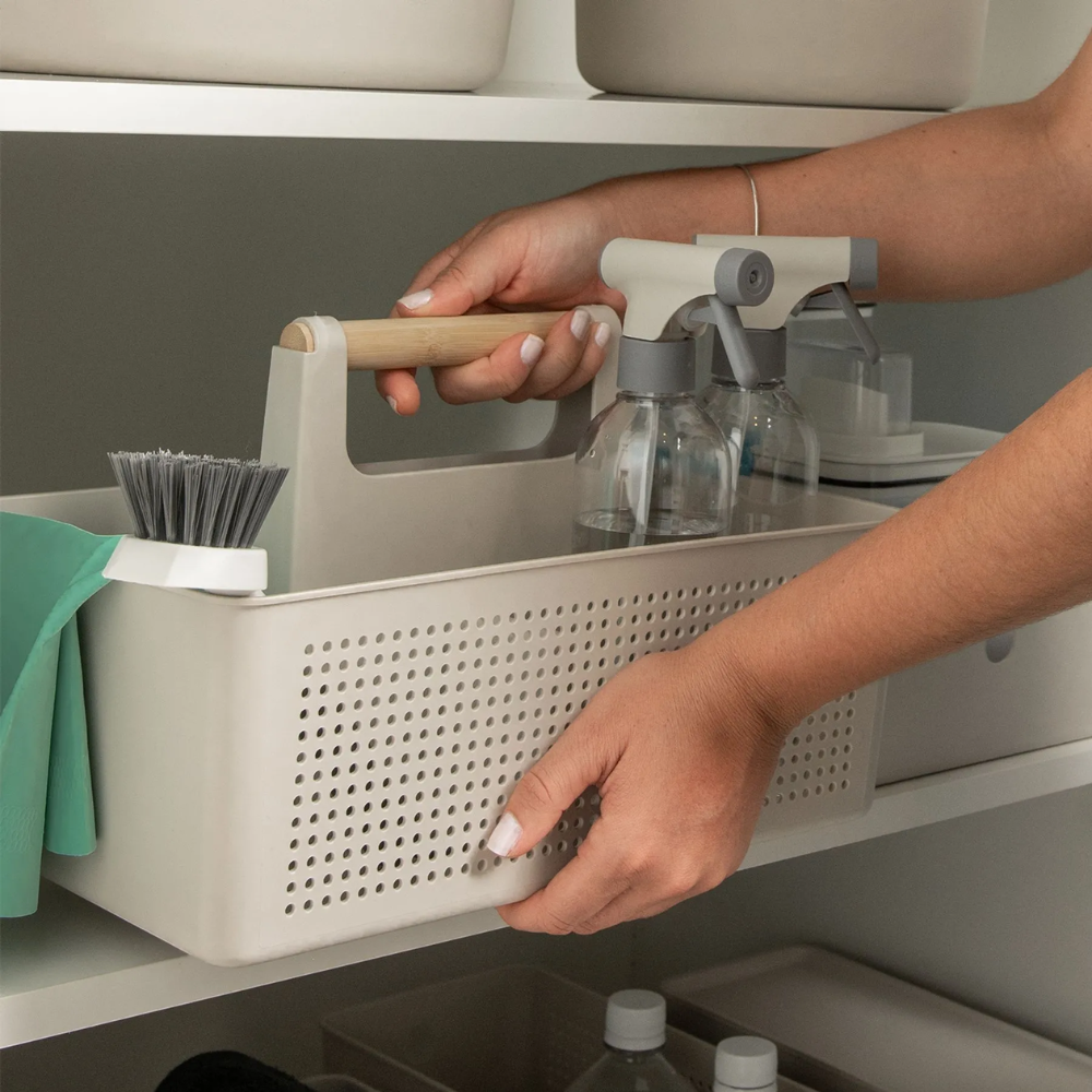 Organizador Multiuso Flow Bege 8L