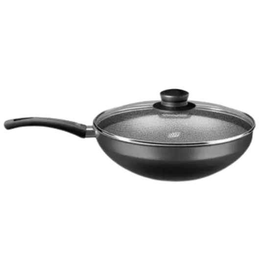 Frigideira Flora Wok com Tampa de Vidro 4,3L