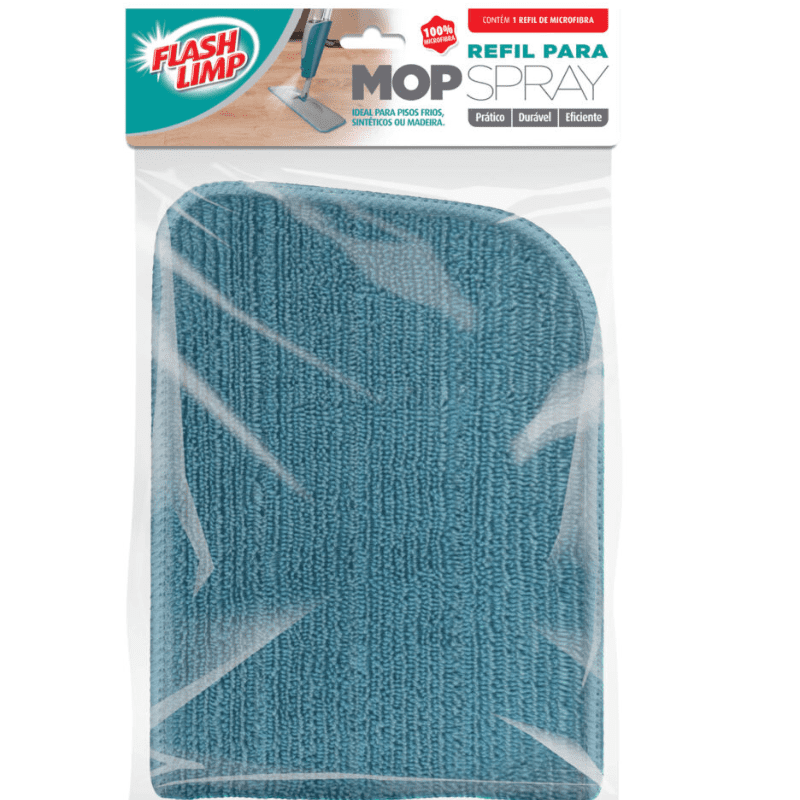 Refil MOP Spray Azul