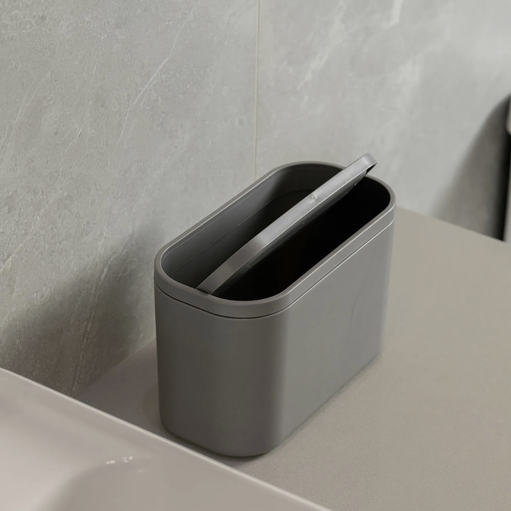 Lixeira de Bancada Basculante Bold Preto