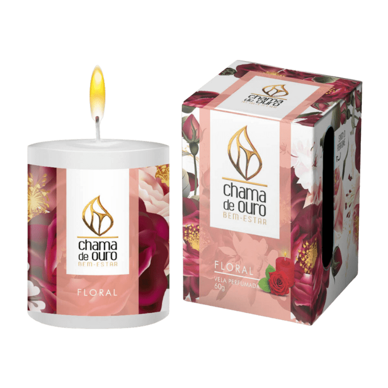 Vela Perfumada Floral