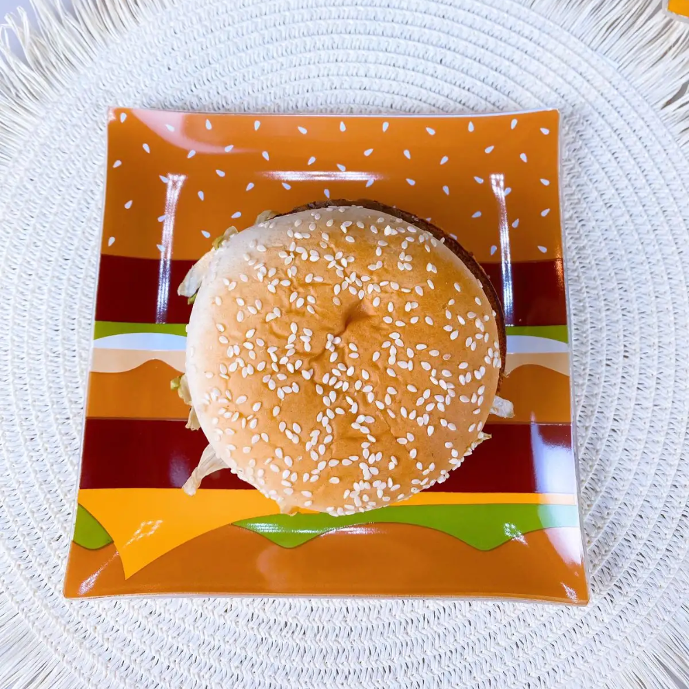 Prato Quadrado - Big Mac