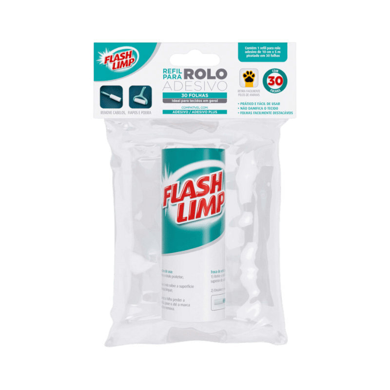 Refil para Rolo Adesivo 30 Folhas