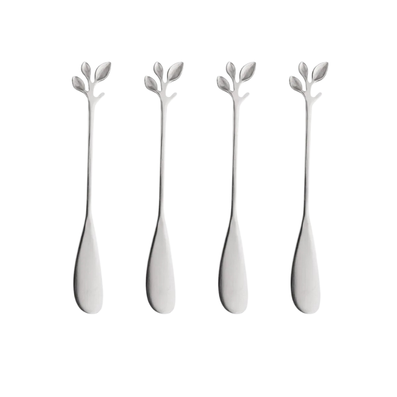 Espátulas de Aço Inox Folhas