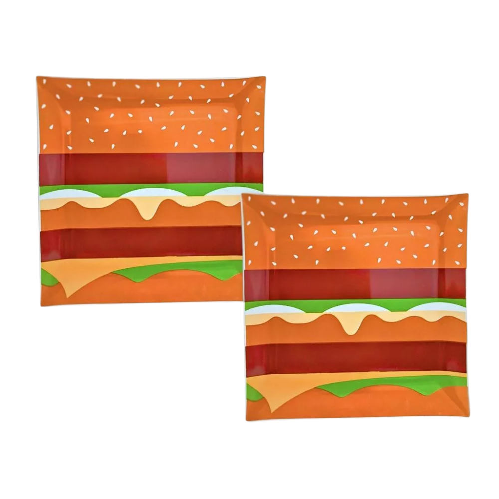 Prato Quadrado - Big Mac