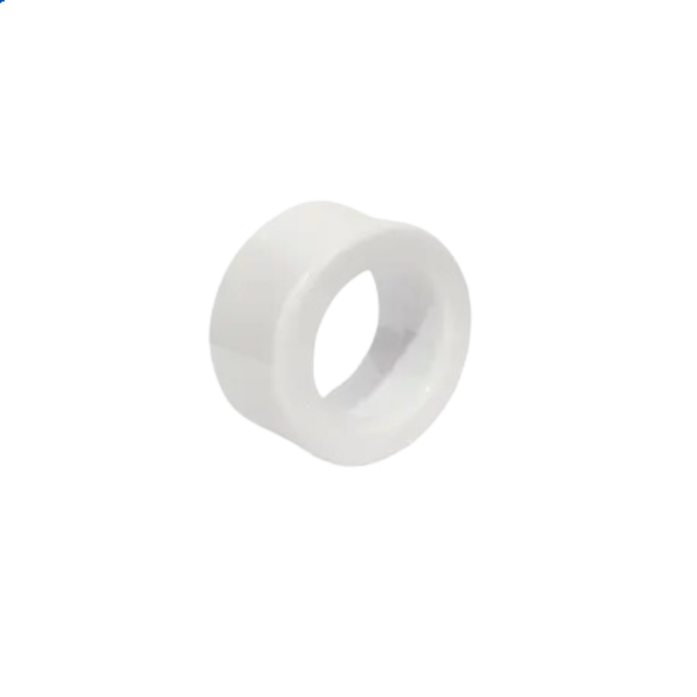 Conjunto 6 Anéis Redondos para Guardanapo Bisotê Branco