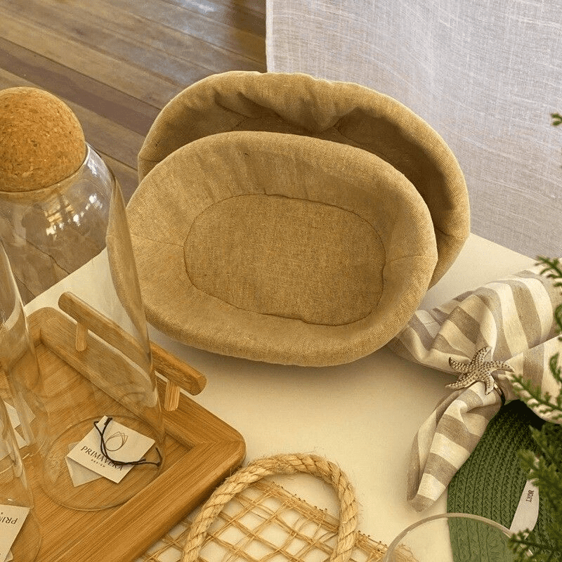 Cesta Pão Rattan