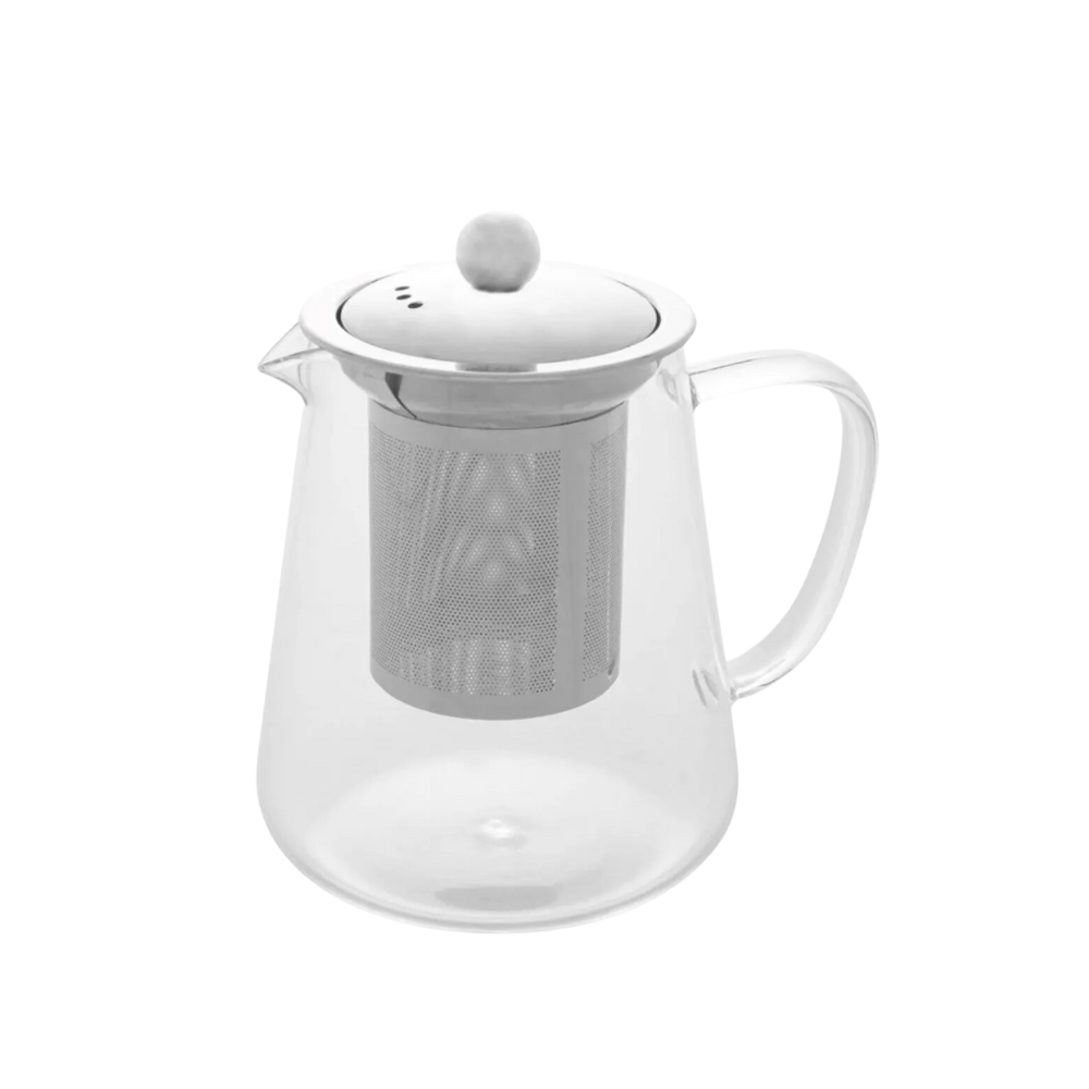 Chaleira Redonda de Vidro Borossilicato 750ml