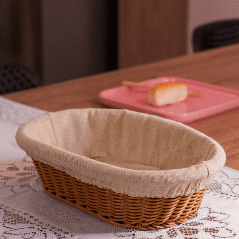 Cesta Pão Rattan