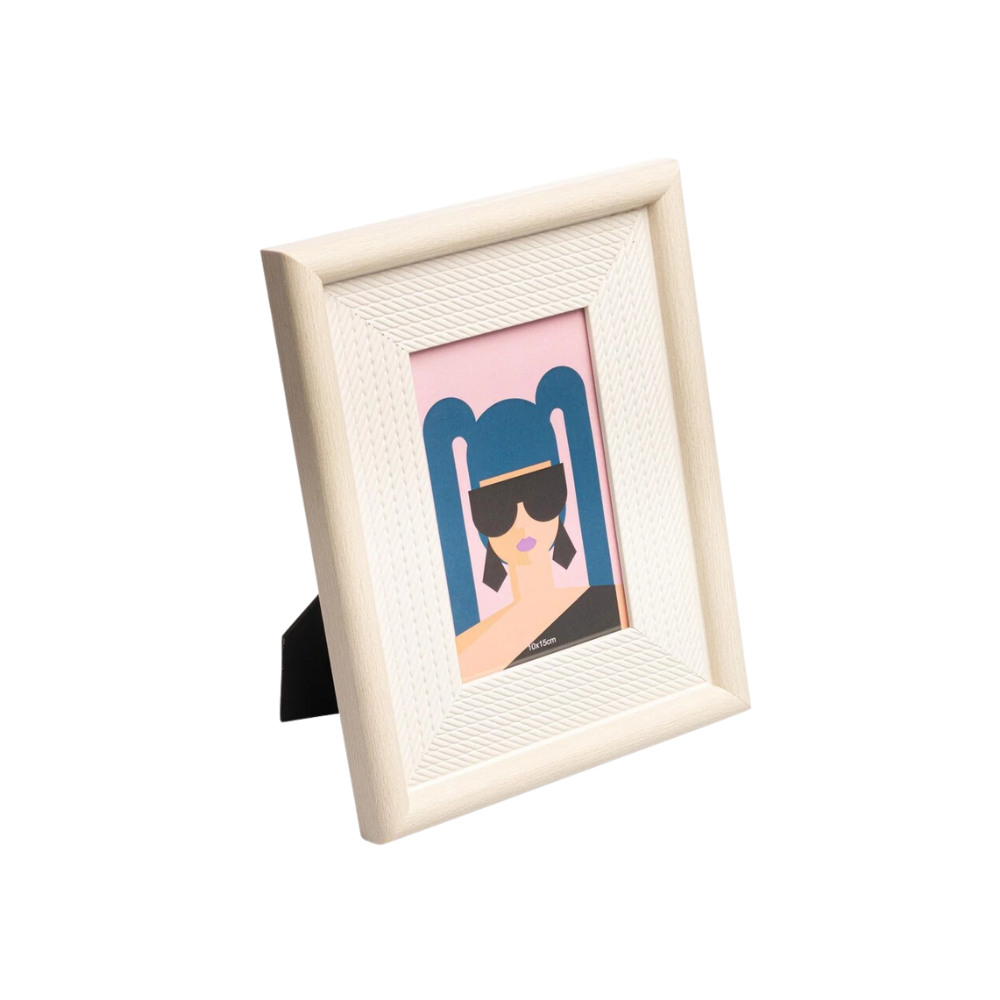 Porta Retrato Rope Bege 10 x 15 cm