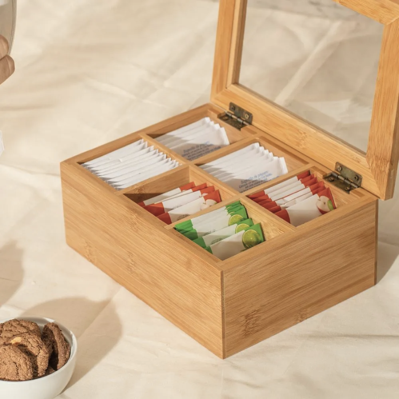 Porta Chá Sense Bambu