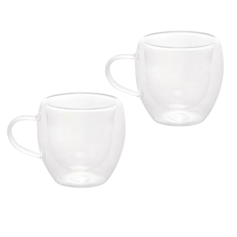 Xícara de Vidro Borossílicato para Café 80ml