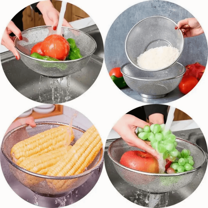 Escorredor Multiuso Inox 28cm