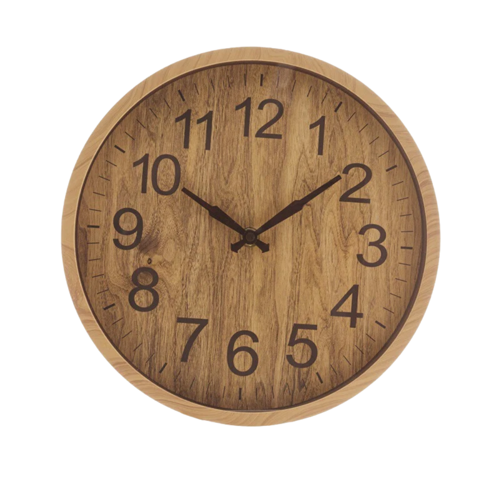 Relógio de Parede Wood 30cm