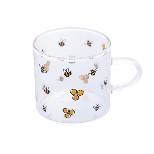 Caneca de Vidro Bee