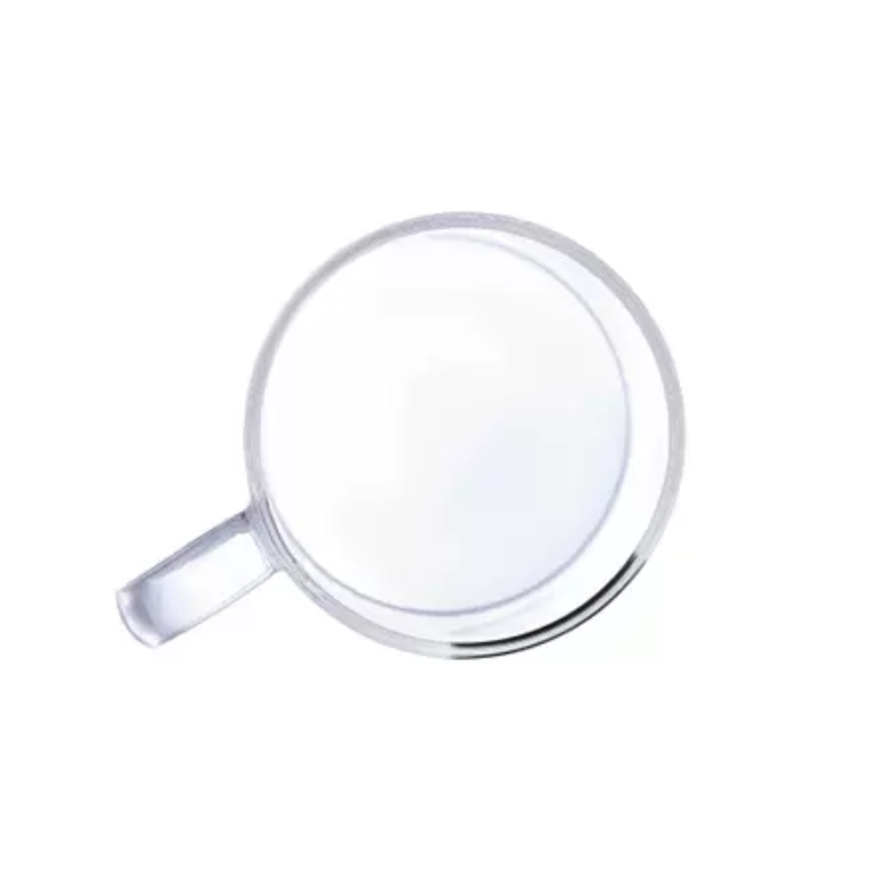 Caneca de Vidro Borossílicato Coração 125ml