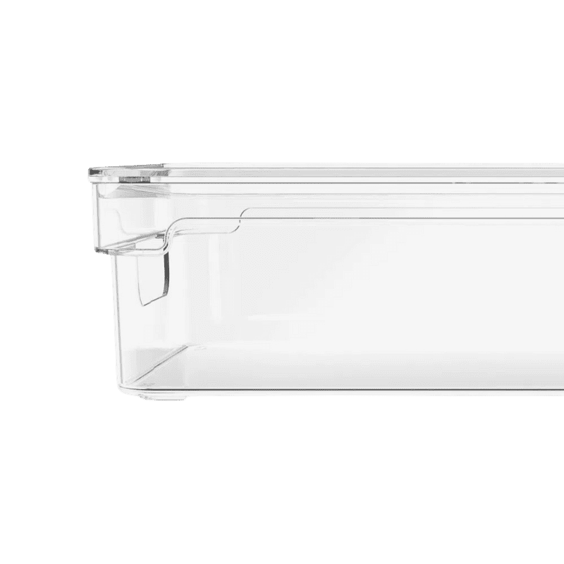Organizador Clear com Tampa 30x15x7cm