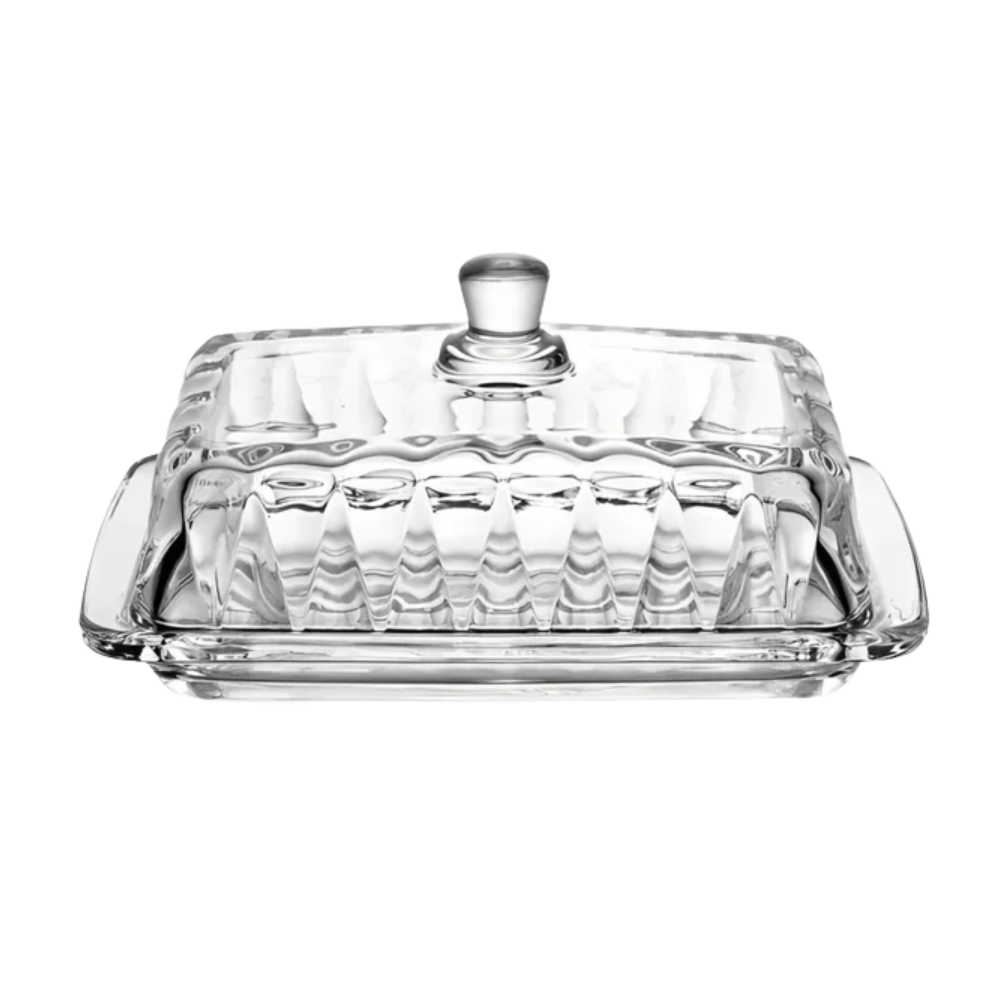 Manteigueira de Cristal de Chumbo