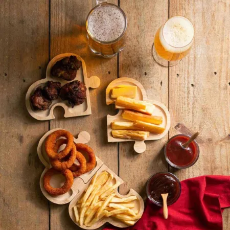 Petisqueira Coração Quebra-Cabeça