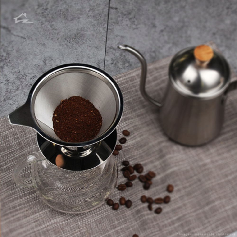 Filtro de Café Inox 4 Xícaras