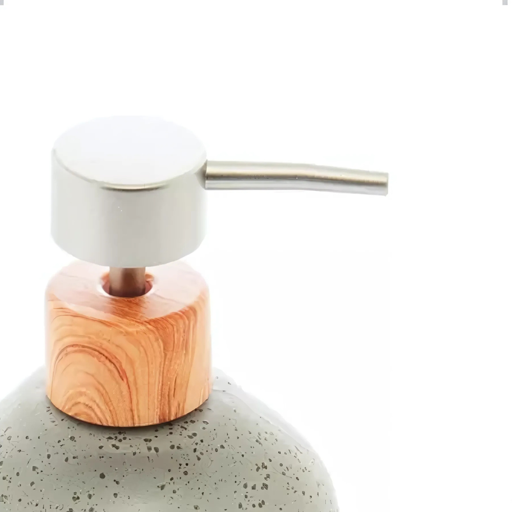 Dispenser para Sabonete Líquido de Cerâmica Granilite Bath - Cinza