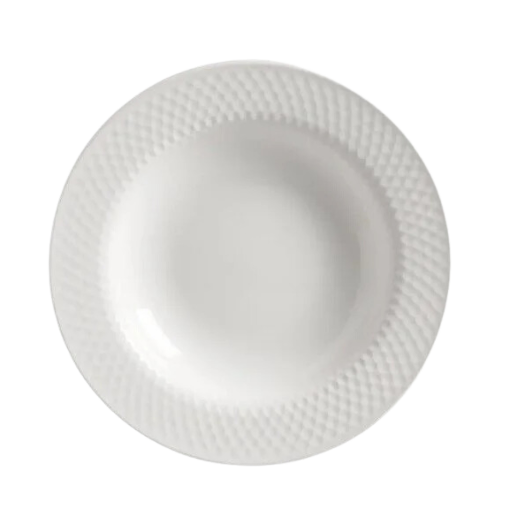 Prato Fundo Split White 25,5 cm