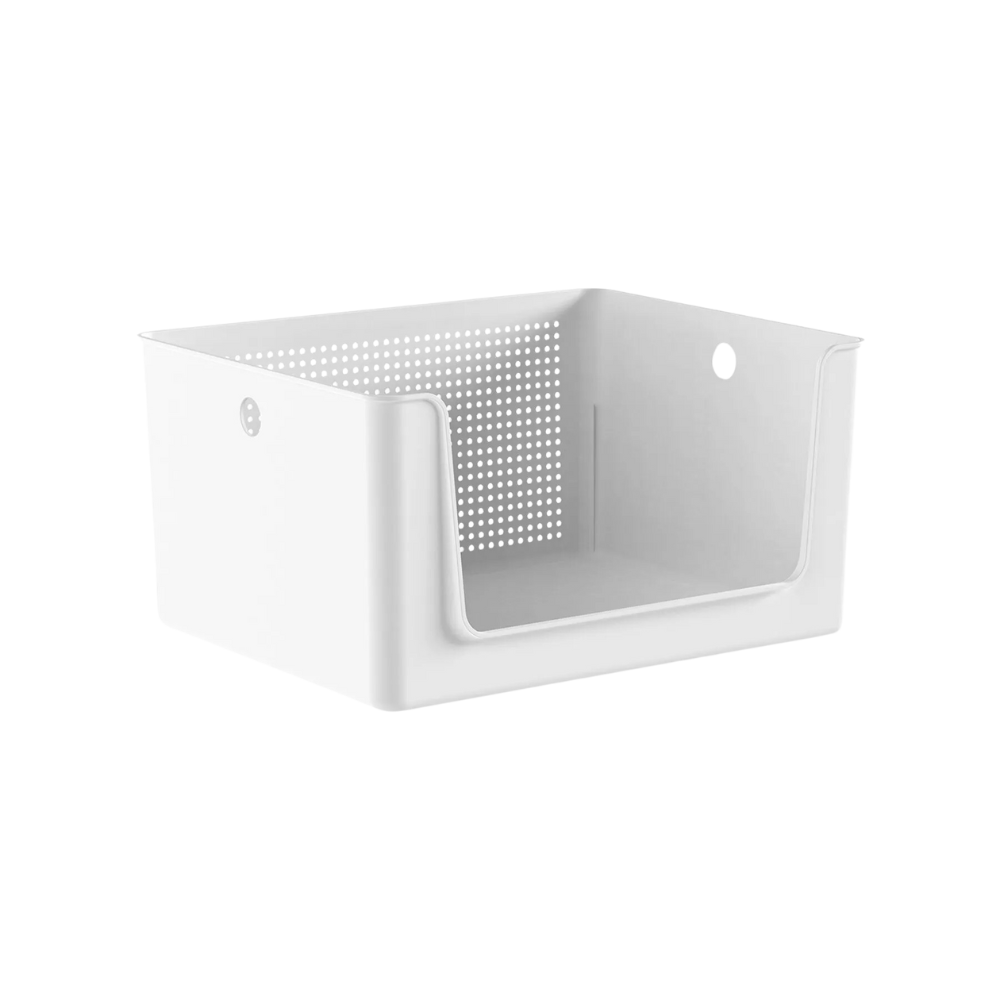 Cesto Flow com Abertura Frontal Branco 16L