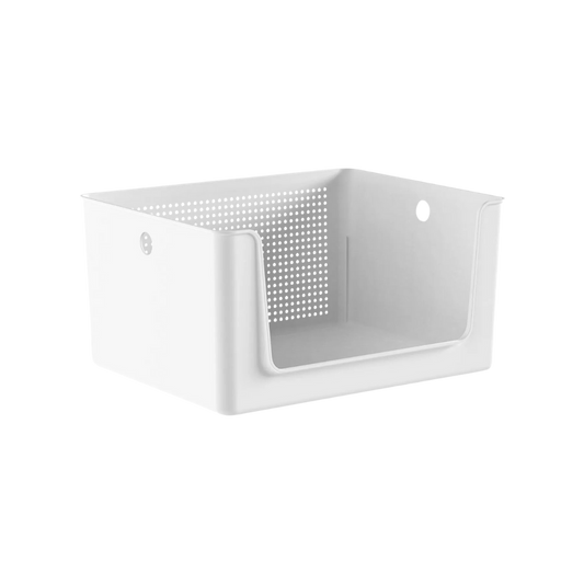 Cesto Flow com Abertura Frontal Branco 16L