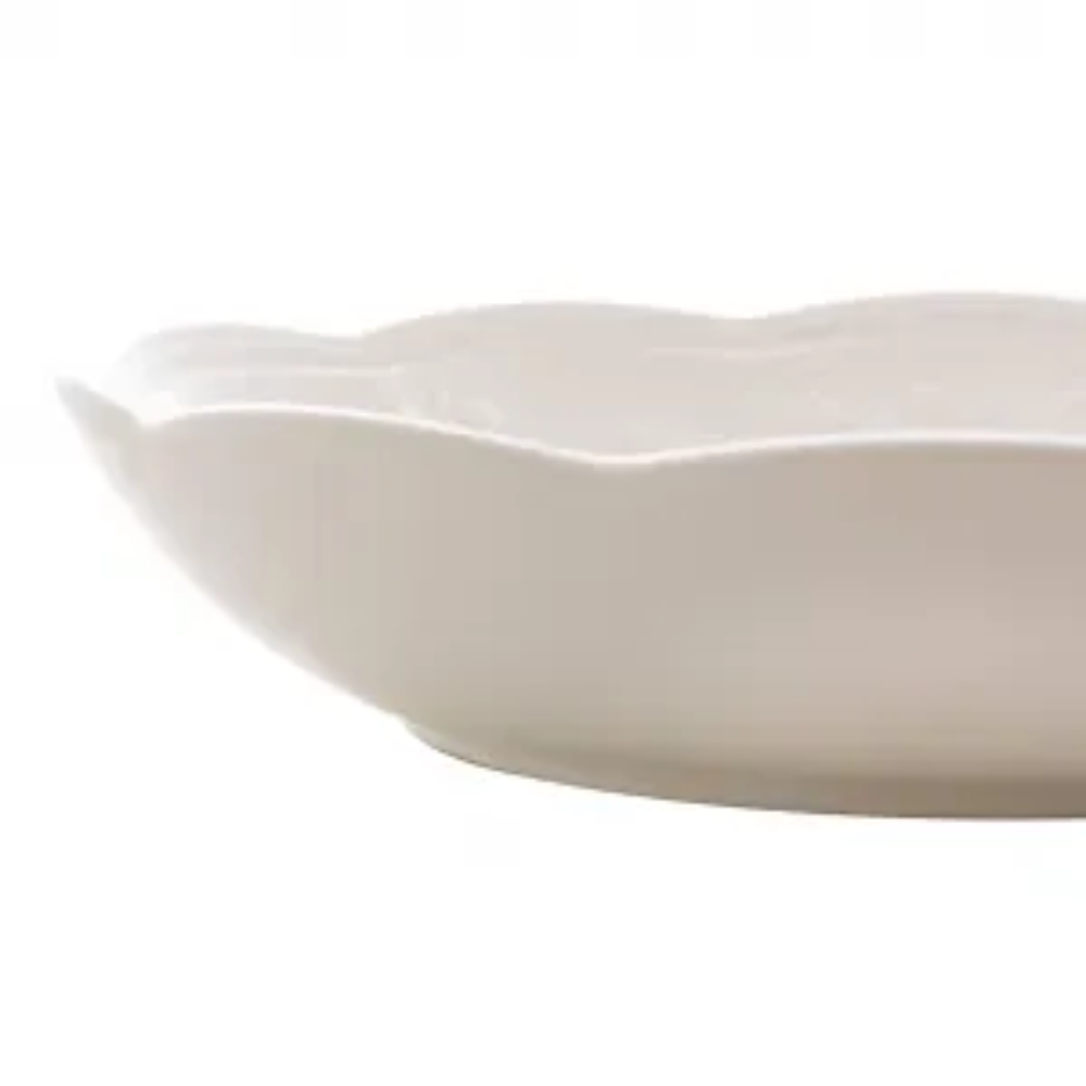 Prato Fundo de Porcelana Butterfly 4,5 x 22 x 22 cm
