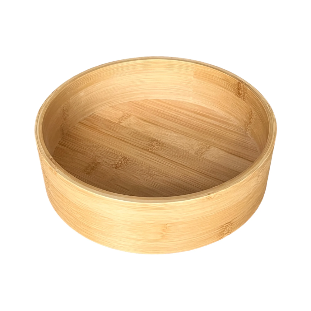 Organizador Giratório Alto Keep Bambu