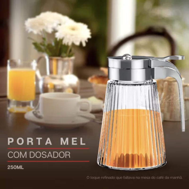 Porta Mel com Dosador
