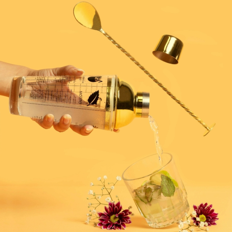 Coqueteleira de Vidro 420ml