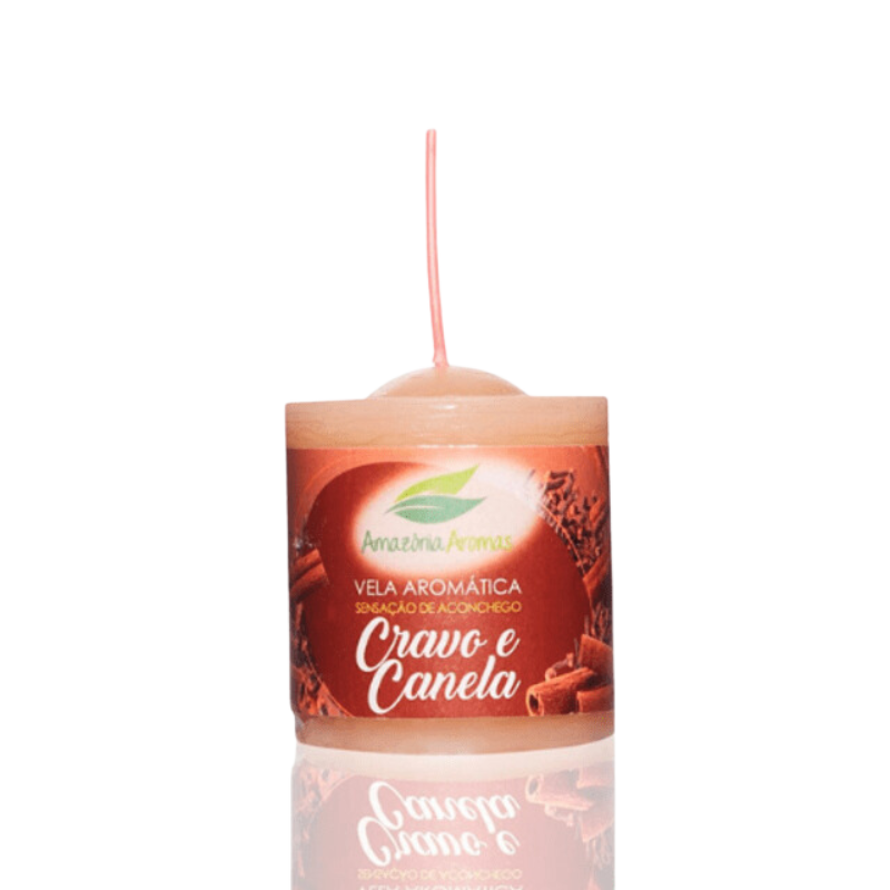 Vela Perfumada Cravo e Canela
