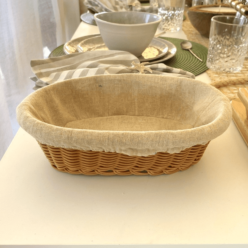 Cesta Pão Rattan