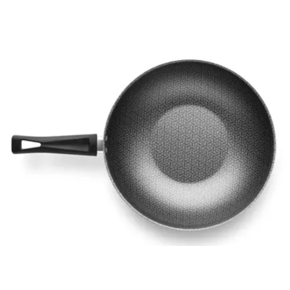 Frigideira Flora Wok com Tampa de Vidro 4,3L