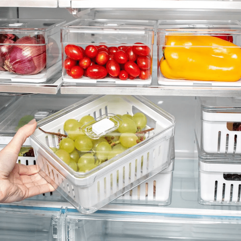 Organizador Clear Fresh com Cesto 2,2L