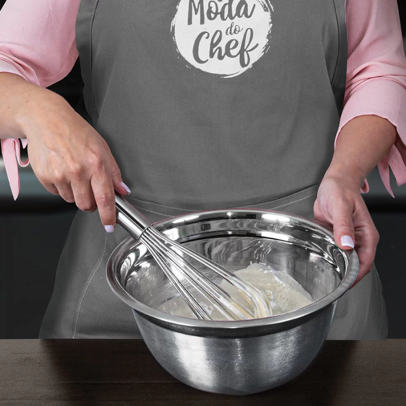 Tigela Mixing Bowl Inox 18cm