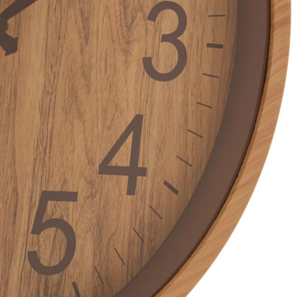 Relógio de Parede Wood 25cm