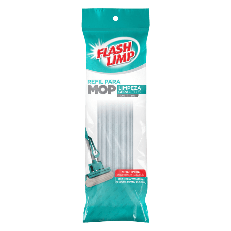 Refil Mop Limpeza Geral Plus