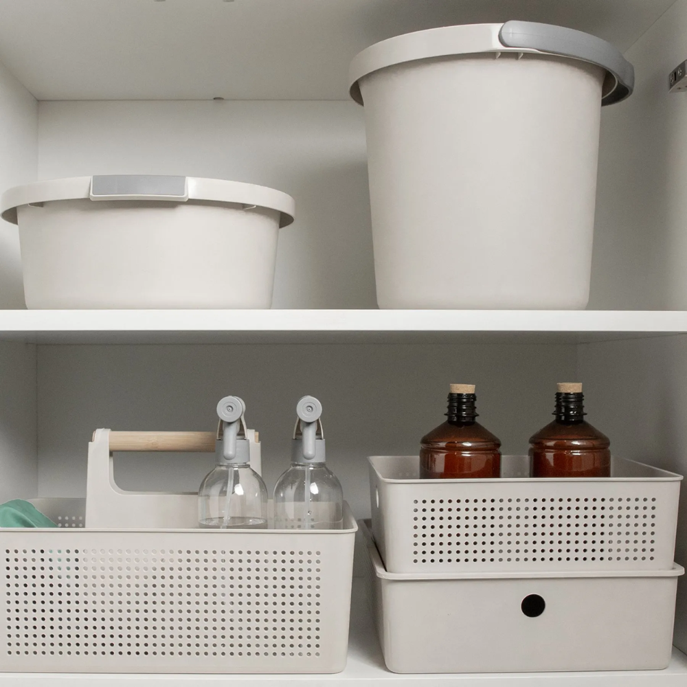 Cesto Flow Bege 8,2L